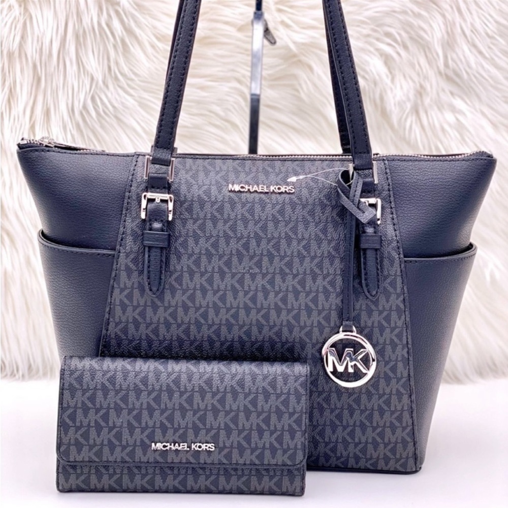 Michael Kors Charlotte Tote & Wallet Set